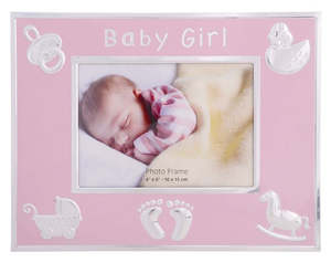 6x4 Baby Girl Frame