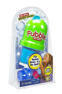 Outdoor Beach Toys: Fubbles Bubble Tumbler (No Spill) - Assorted