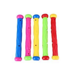 Outdoor Beach Toys: Swimming Dive Sticks Multi Colour 5-piece Set
