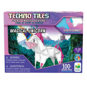 The Learning Journey | Techno Tiles 100 pcs - Magical Unicorn