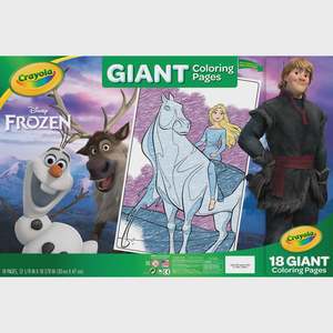 Colouring: Crayola Giant Colouring Book Disney Frozen 2