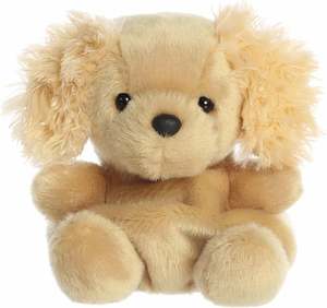 Soft Toys Teddies Soft Dolls: Aurora® Adorable Palm Pals™ Oatmeal Goldendoodle™ Stuffed Animal