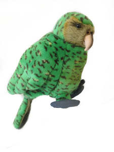 Soft Toys Teddies Soft Dolls: Antics | Puppet with Sound Kakapo Bird (30cm)