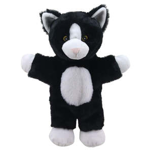 ECO WALKING PUPPET - CAT (BLACK & WHITE)