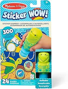 Melissa and Doug - Sticker Wow! Activity Pad Set - Turtle
