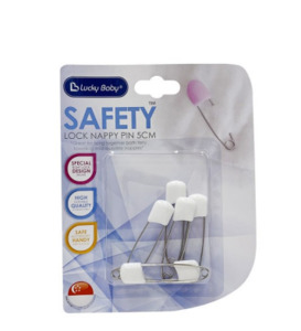 Nappy Time Nappy Bags: Lucky Baby | Nappy Pins