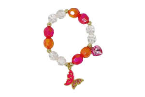 Pink Poppy Jewellery Accessories: Pink Poppy: Butterfly Friends - Bracelet