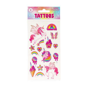 Pink Poppy Jewellery Accessories: Pink Poppy | Unicorn Temporary Tattoos