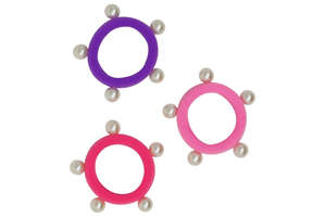 Pink Poppy Jewellery Accessories: Pink Poppy | Pearl Hair Elastics