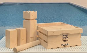 Wooden Toys: EASY DAYS WOODEN SUPER KUBB (DROP SHIPPING ONLY)