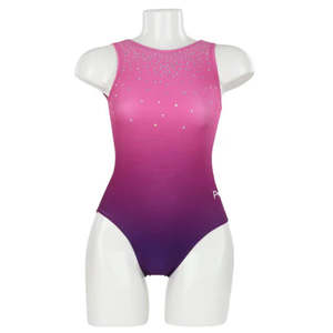 Dance Gymnastics Wear: PW Dance | SGY110-S Spangle SP01 Berry Child leotard