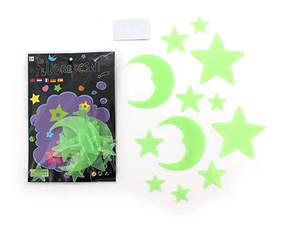 Room Decor: Glow In The Dark Stars & Moons