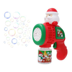 Christmas: LED Santa Bubble Blower 22cm