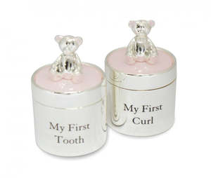 First Tooth and Curl Box Set Pink