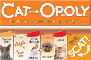 Educational: Cat-Opoly Board Game