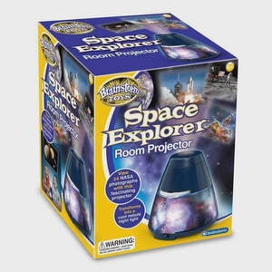 Childrens Lights Sleep Clocks Watches: Brainstorm Space Explorer Room Projector