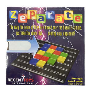 Zeparate (Strategy Game) (Ages 5+) RRP $34.99