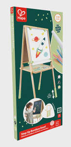 Arts And Crafts: Hape: Step Up Bamboo Easel