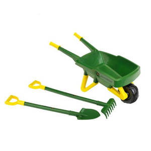 Gardening: John Deere Wheelbarrow Set