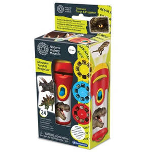 Outdoor Beach Toys: Natural History Museum Dinosaur Torch and Projector