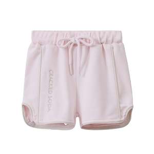 Clothing Nb To 10 Years: Cracked Soda | Ava French Terry Short- Pink