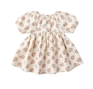 Clothing Nb To 10 Years: Quincy Mae | Bella Dress- Daylily