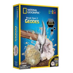 National Geographic | Break Open 2 Real Geodes