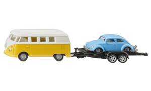 Siku Vehicles And Accessories: SIKU | 1:50 VW T1 with trailer and VW Beetle - 2567