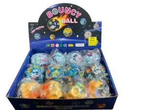 Dinosaur Super Hi Bounce Ball Pu 7cm - Asst Colour