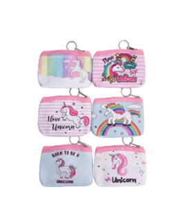 Unicorn zip Purse - Assorted