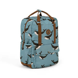 Bags Pencil Cases Homework Bags: Crywolf | Knapsack - Whale Trail