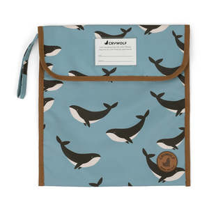 Bags Pencil Cases Homework Bags: Crywolf | Book Bag- Whale Trail
