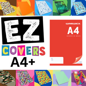 School And Kindergarten: EZ covers | A4+ assorted designs