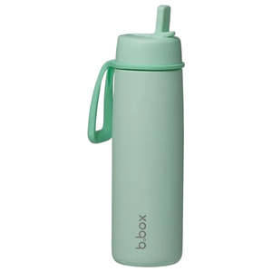 Lunchboxes Drink Bottles Flasks: b.box Insulated Flip Top Bottle 690ml - Spearmint
