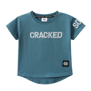 Jet Cracked Soda Tee - Teal