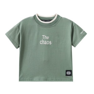 Clothing Nb To 10 Years: Cracked Soda The Choas Tee Olive 3-8