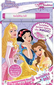 Books: Inkredibles Disney Princesses Invisible Ink RRP $10.99
