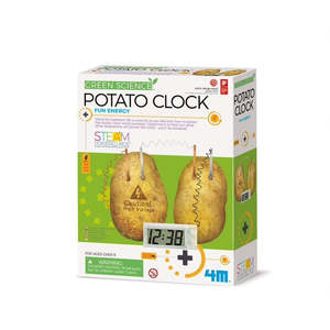 Educational: 4M Potato Clock- Green Science
