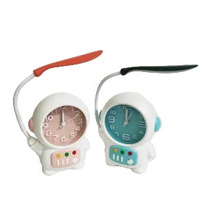 Alarm clock 13.5cm Astronaut/led light