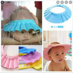 Shower Cap Child Kids Shampoo Bath Hat Wash Hair Shield