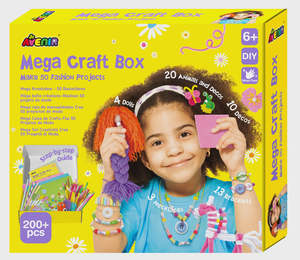 Arts And Crafts: Avenir Mega Craft Box Make 50 Fashion Projects