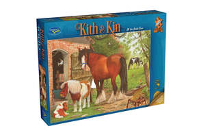 Puzzles: Holdson: At the Stable Door - Kith & Kin Puzzle (1000pc Jigsaw)