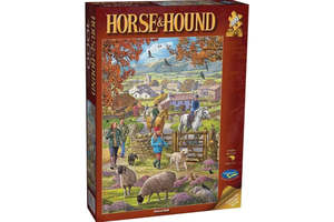 Holdson: Autumn Walk - Horse & Hound Puzzle (1000pc Jigsaw)