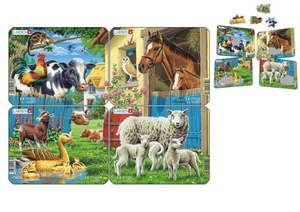 Larsen | Farm Animals Puzzle (Mini)