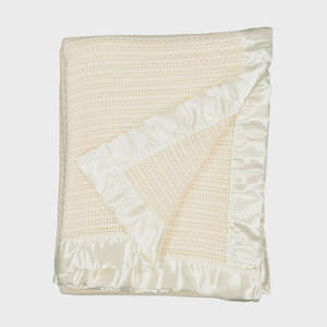 Sleeptime Bedding And Blankets: Swanndri Thermalweave Cot Blanket