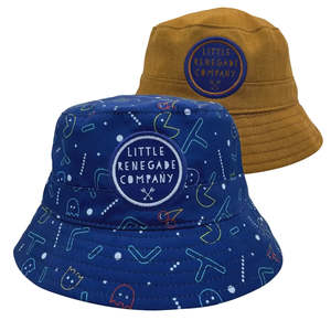 Little Rengade | Reversible Bucket Hat - Arcade