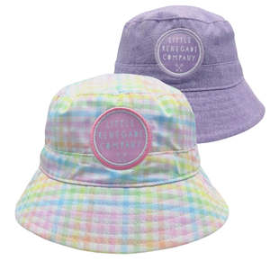 Baby Kids Hats: Little renegade | Sherbert reversible Bucket hat