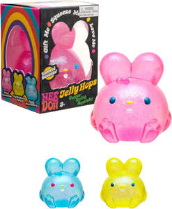 Gifts Under 15 00: NeeDoh Jelly Hops Scented Bunnies, Assorted Colours