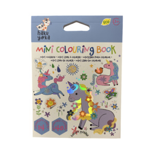 Unicorn Stuff: Haku Yoka | Mini Colouring Book Unicorn