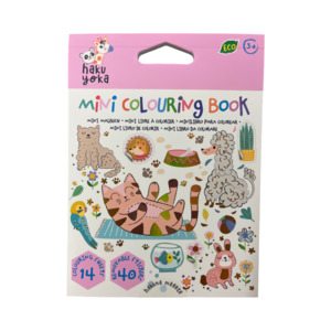 Haku Yoka | Mini Colouring Book Lovely Pets